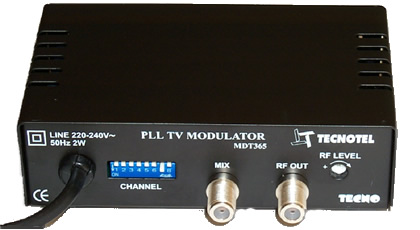 MODULATORE AUDIO/VIDEO Versione MONO - Banda III + S (MDT365-V)