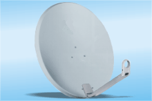 PARABOLA TRIAX 66 BIANCA