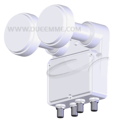 Inverto IDLP-23QDMONO - LNB universale 4 out 6 GRADI