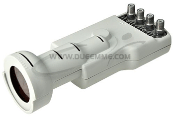 INVACOM UNIVERSAL QDH-031 - LNB UNIVERSALE 4 USCITE