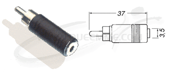 SPINA RCA/PRESA J.3,5 MONO 