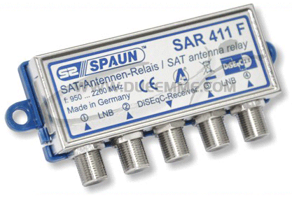 SWITCH SAT 4 SPAUN SAR411WSG