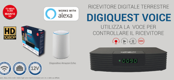 RICEVITORE DIGITALE TERRESTRE DIGIQUEST VOICE