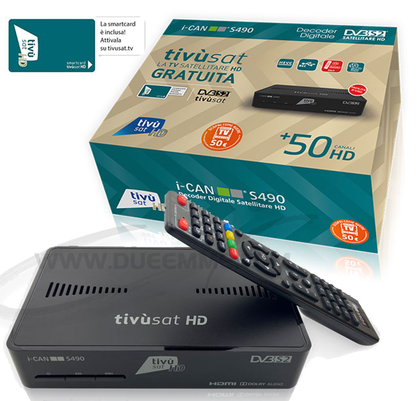 DECODER TIVUSAT ICAN S490