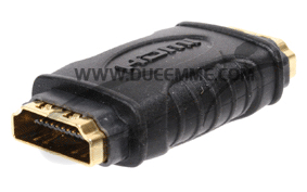 HDMI COUPLER GOLDPLATED
