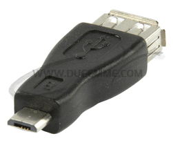 ADATTATORE USB FEMMINA A - USB MICRO B