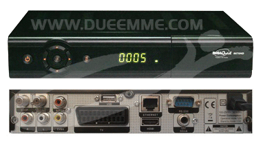 DECODER DIGITALE SATELLITARE DIGIQUEST 6670 HD