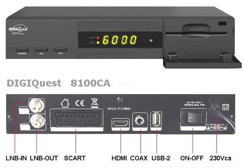 DECODER DIGIQUEST 8100