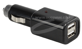 CARICATORE HQ USB DUAL PER AUTO