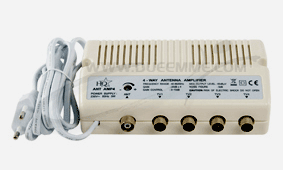 AMPLIFICATORE DI LINEA 4 USCITE