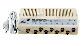 AMPLIFICATORE DI LINEA 8 USCITE