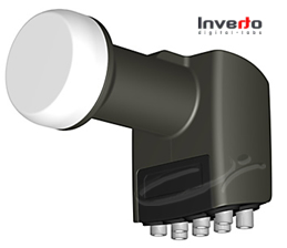 INVERTO PRO NUOVO LNB UNIVERSALE AD 8 USCITE CON BASSISSIMO RUMORE - HDTV COMPILANT