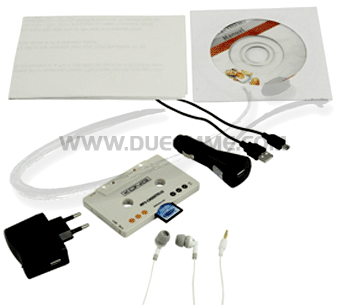 LETTORE MP3 A FORMA DI AUDIO-CASSETTA