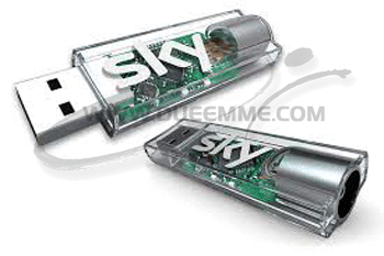 DIGITAL KEY SKY LED BLU