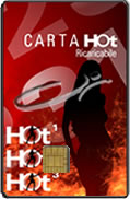 SMART CARD PREPAGATA HOT 1 2 3