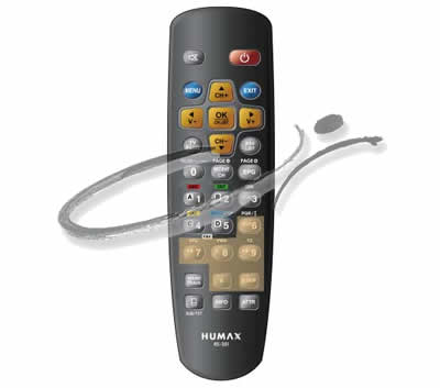 TELECOMANDO PER HUMAX 8000 PVR