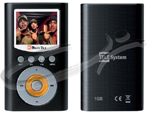TELESYSTEM TS 1-E AV Videolettore MP3 - MUSIC BOX