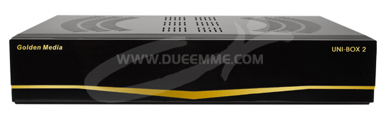 DECODER GOLDEN MEDIA UNIBOX2 COMBO HD SAT + DTT