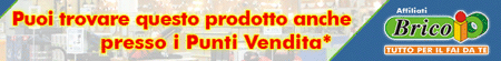Puoi trovare questo prodotto anche presso i Punti Vendita Affiliati BricoIO