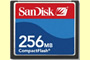 COMPACT FLASH CARD 256 MB