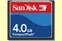 COMPACT FLASH CARD   4 GB