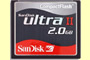COMPACT FLASH 2 GB ULTRA II
