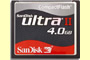 COMPACT FLASH 4 GB ULTRA II