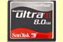 COMPACT FLASH 8 GB ULTRA II