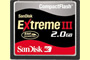 COMPACT FLASH 2 GB EXTREME III
