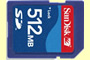 SECURE DIGITAL CARD 512 MB