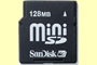 SECURE DIGITAL  MINI 128 MB