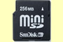 SECURE DIGITAL MINI 256 MB
