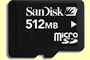 MICRO SD CARD 512 MB