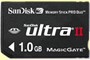 MEMORY STICK DUO 1 GB   PRO ULTRA II