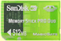 MEMORY STICK DUO 512 MB   PRO GAMING