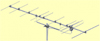 ANTENNA VHF 10 ELEMENTI             