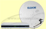 KIT PARABOLA RICEV+LNB ELDOR
